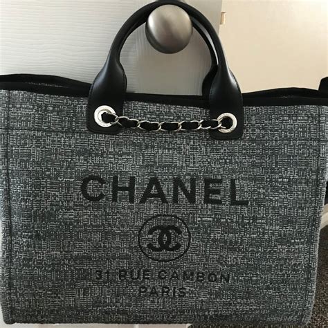 chanel tote travel bag|Chanel large tote bag price.